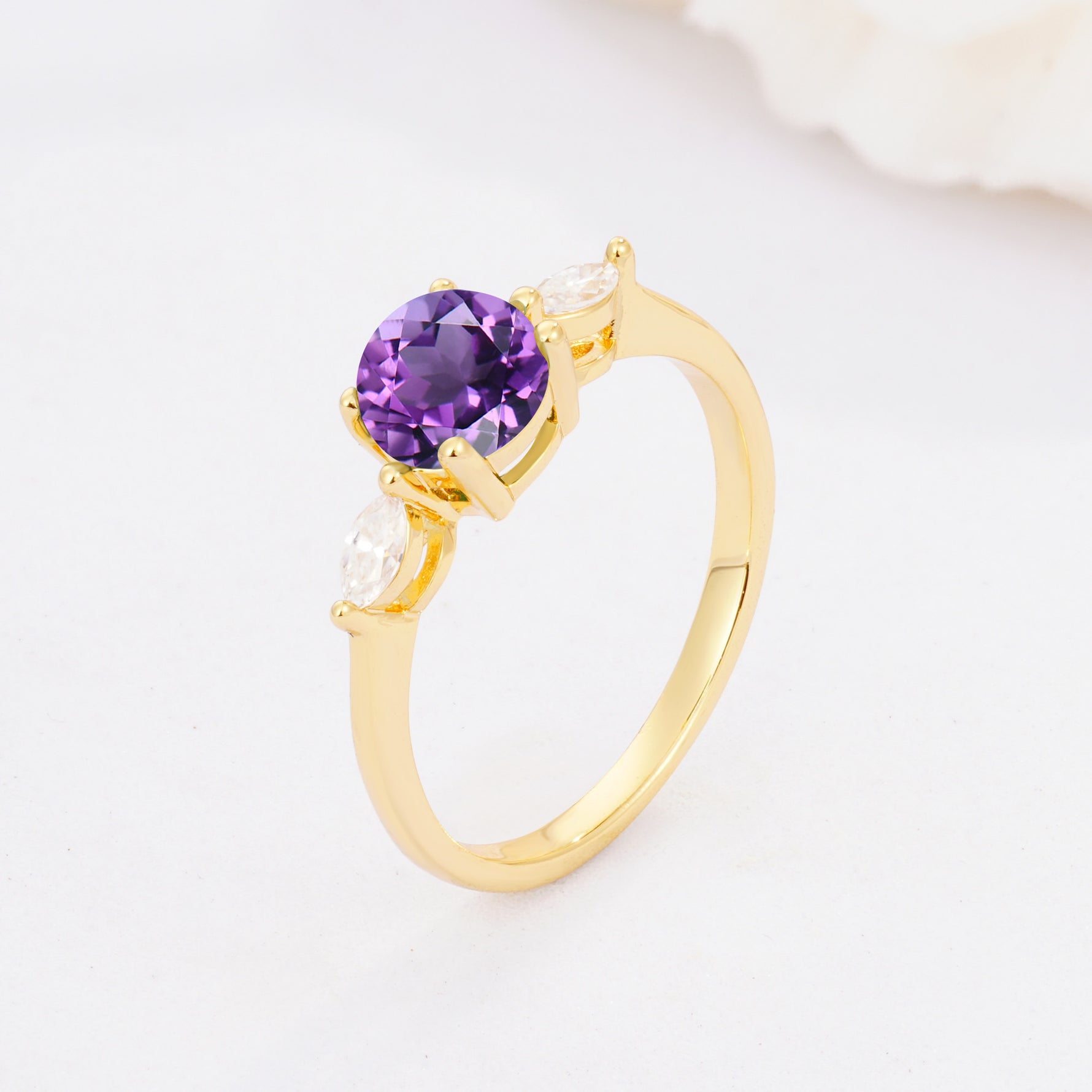 SR10909 Amethyst Ring - Additional view