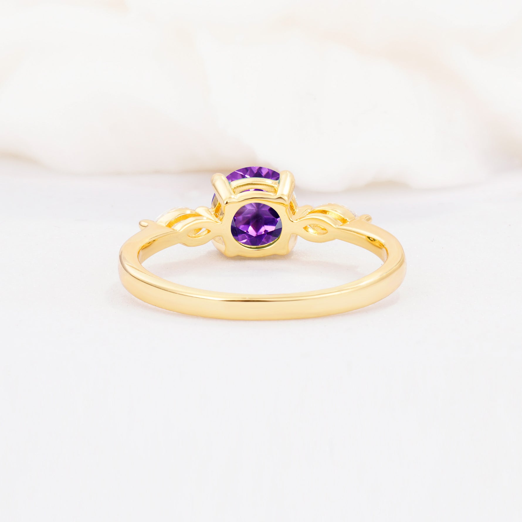 SR10909 Amethyst Ring - Additional view