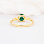 SR10909 Emerald Ring - Additional view