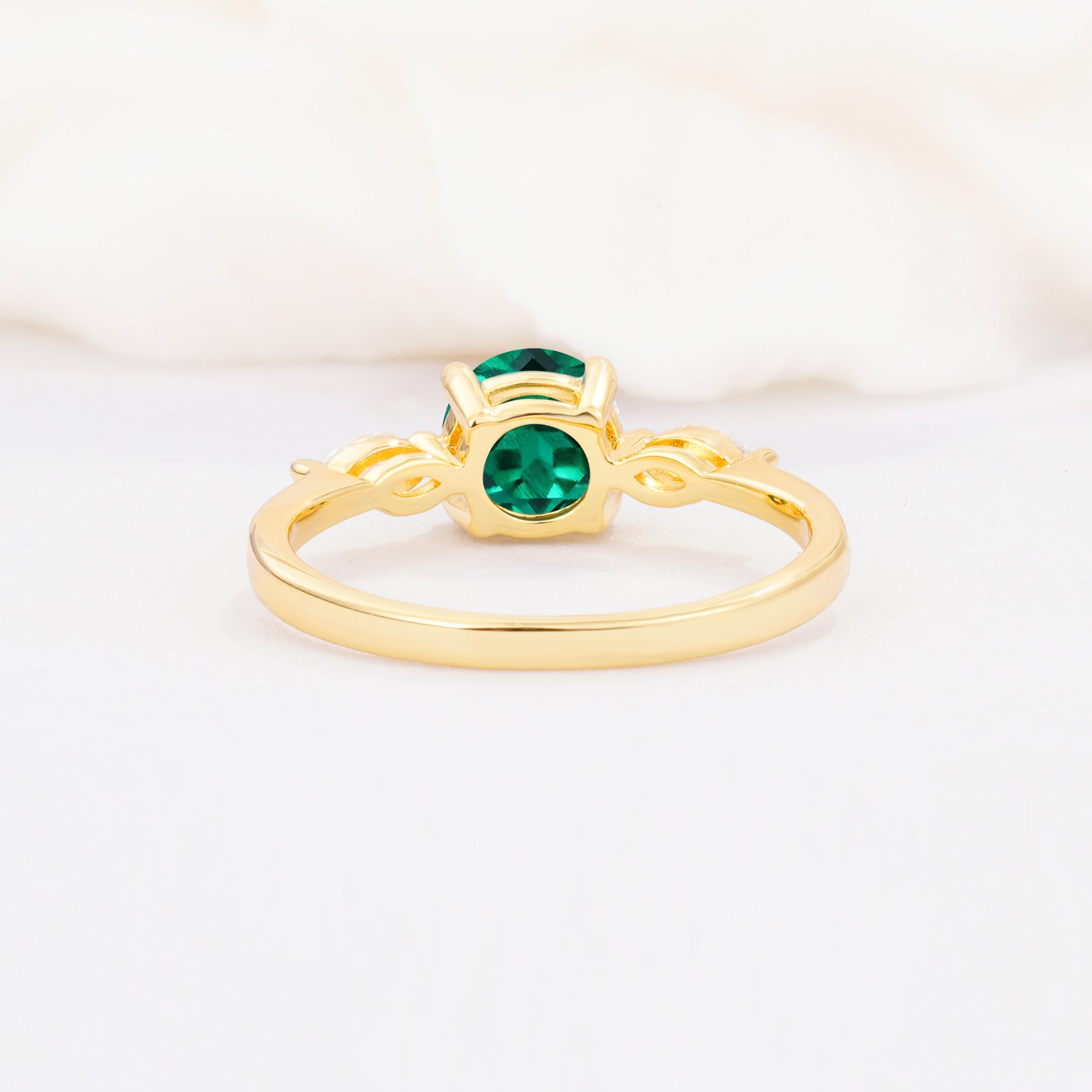 SR10909 Emerald Ring - Additional view