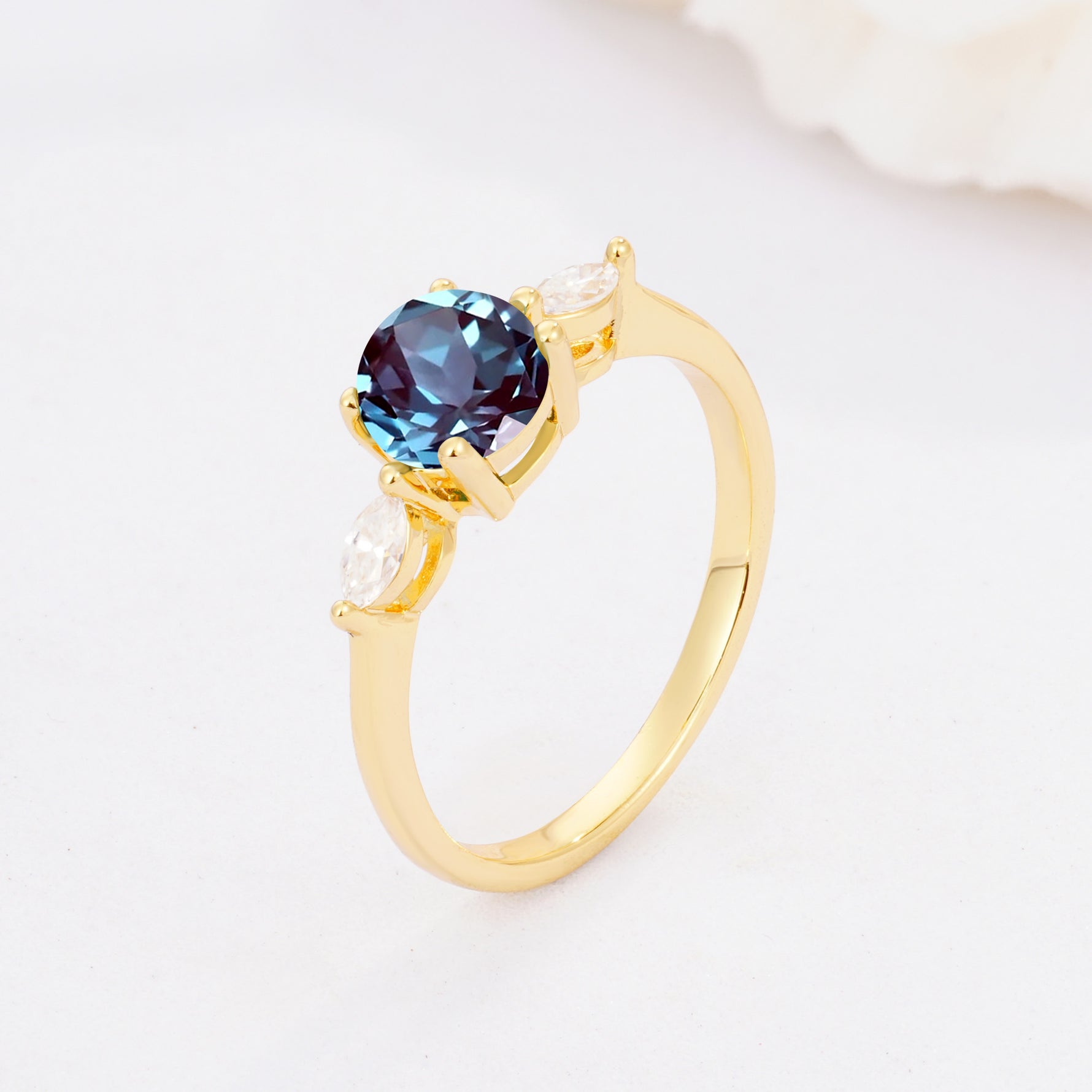 SR10909 Alexandrite Ring - Additional view
