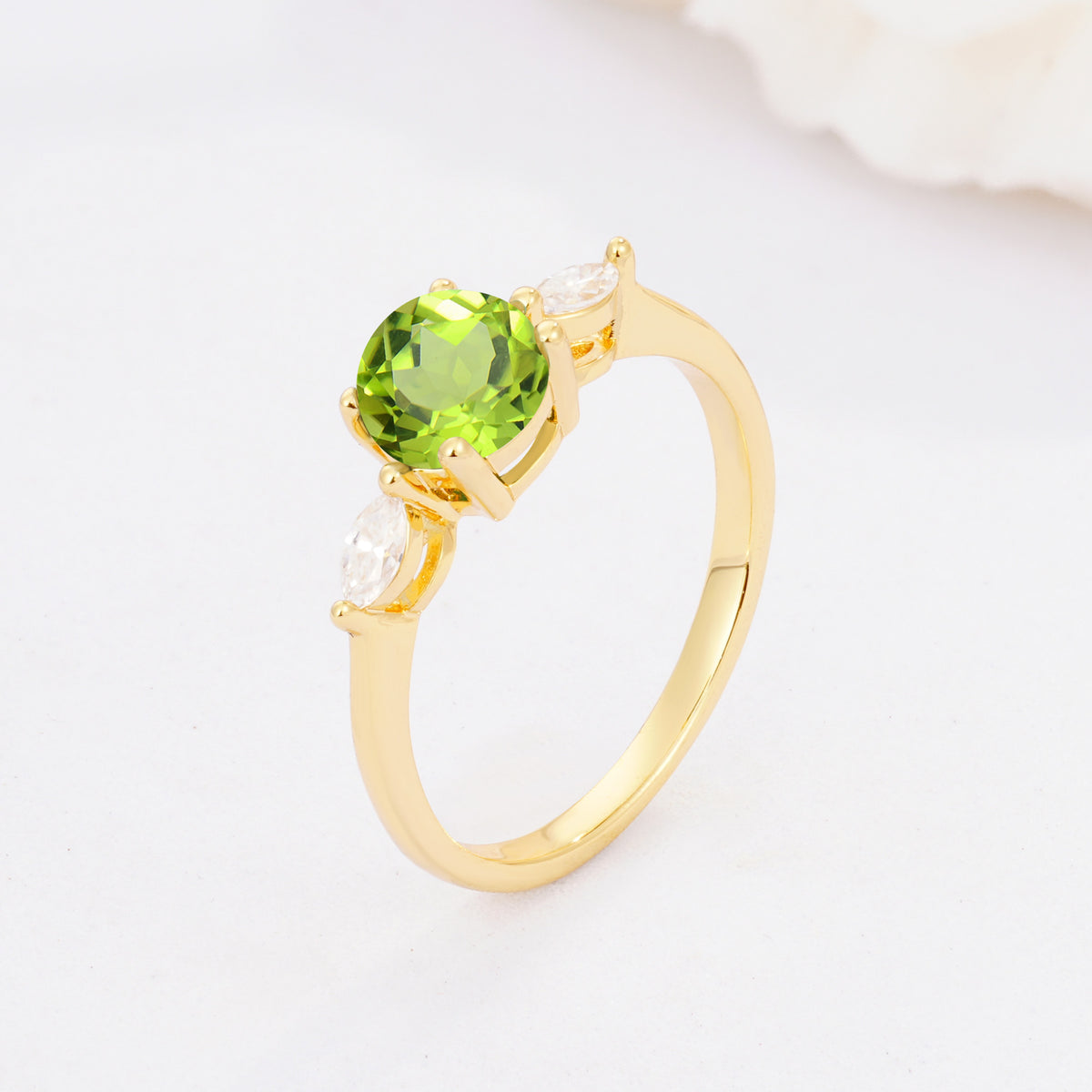 SR10909 Peridot Ring - Additional view