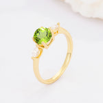 SR10909 Peridot Ring - Additional view