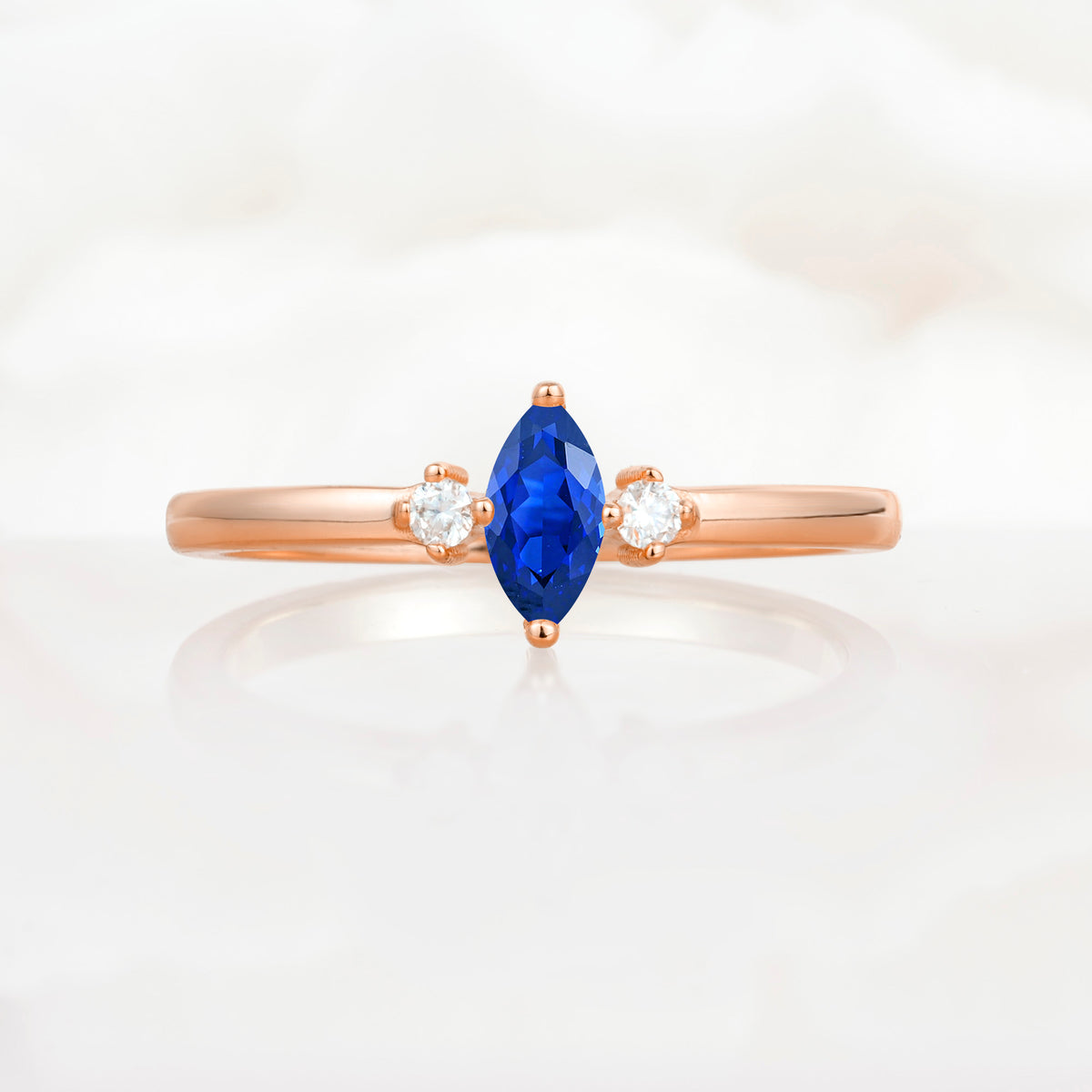 SR11083 Sapphire Ring - Additional view