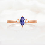 SR11083 Tanzanite Ring - Additional view