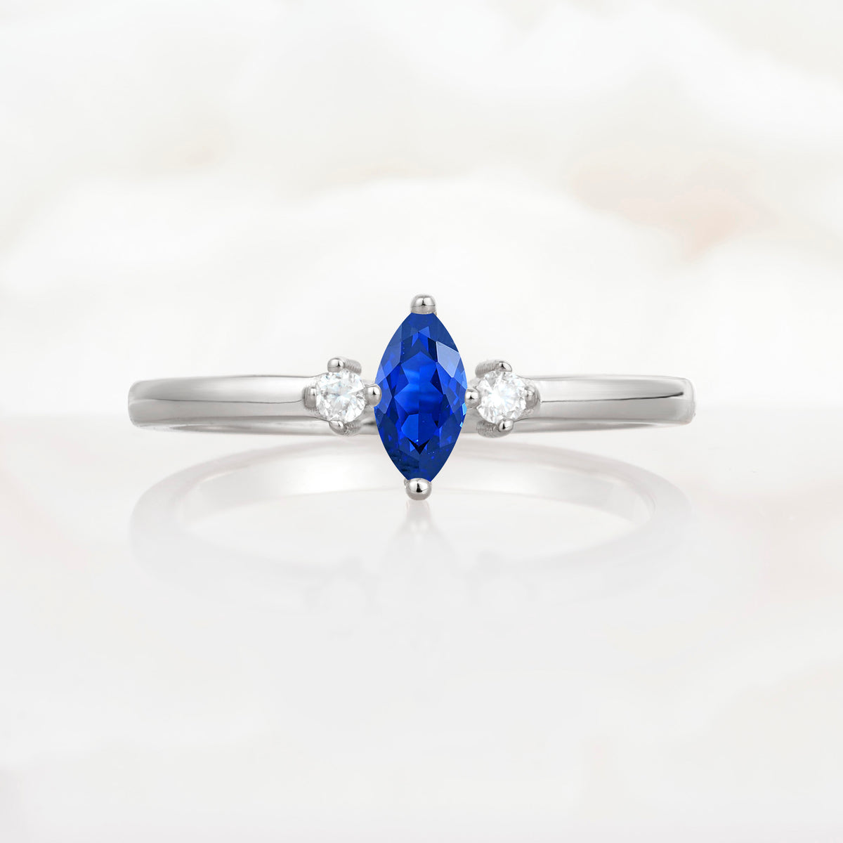 SR11083 Sapphire Ring - Additional view
