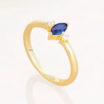 SR11083 Sapphire Ring - Additional view
