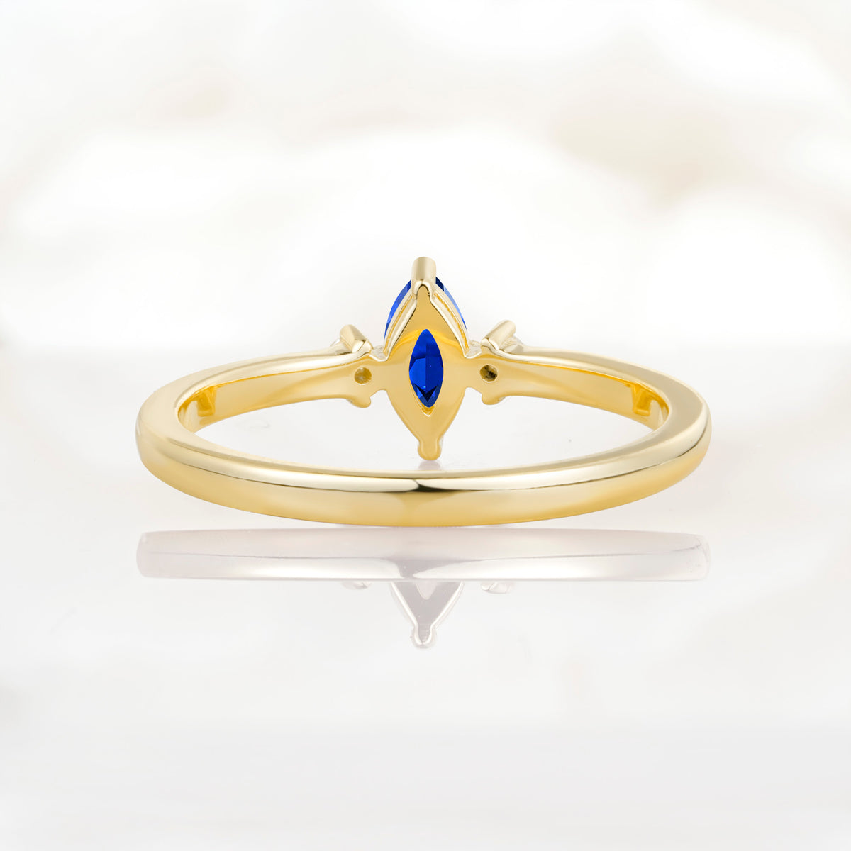 SR11083 Sapphire Ring - Additional view