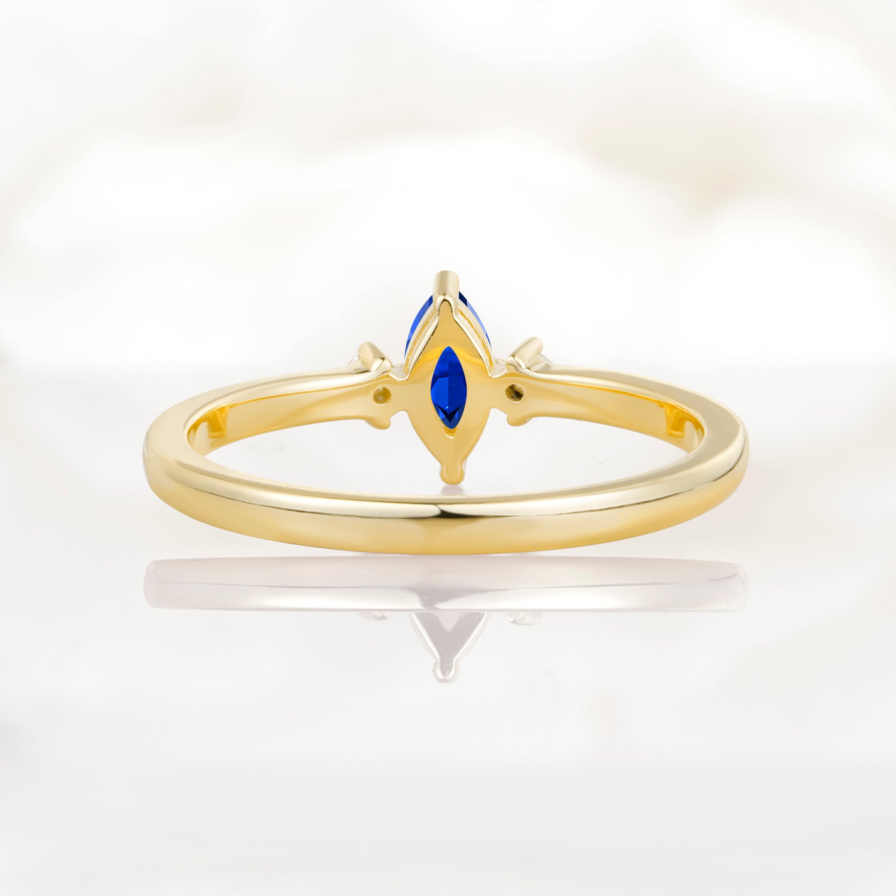 SR11083 Sapphire Ring - Additional view
