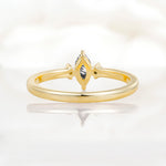 SR11083 Black Rutilated Quartz Ring - Additional view