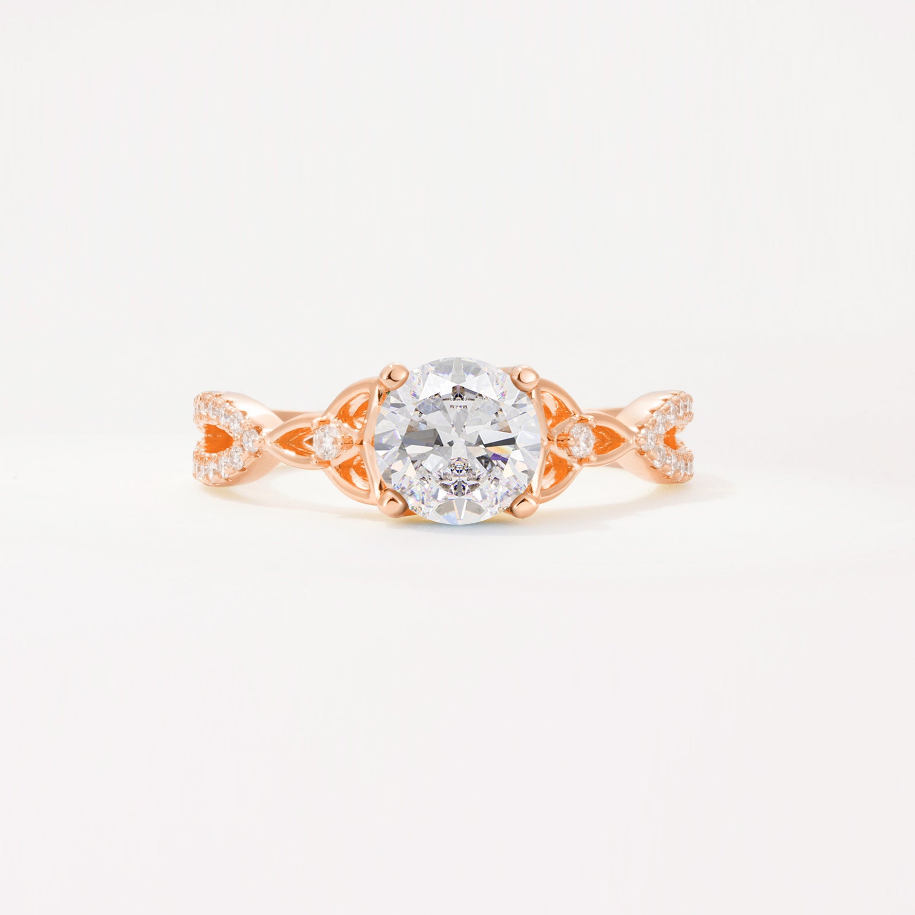SR11137 Moissanite Ring - Additional view