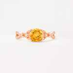 SR11137 Citrine Ring - Additional view