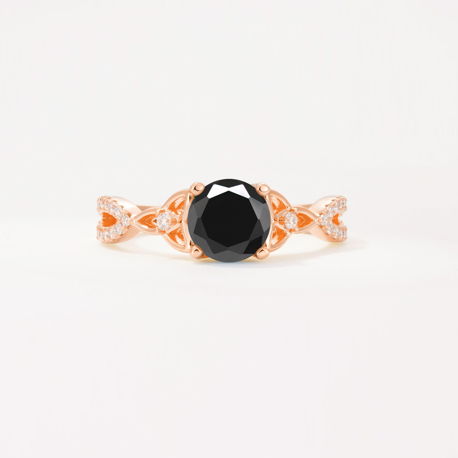 SR11137 Black Onyx Ring - Additional view