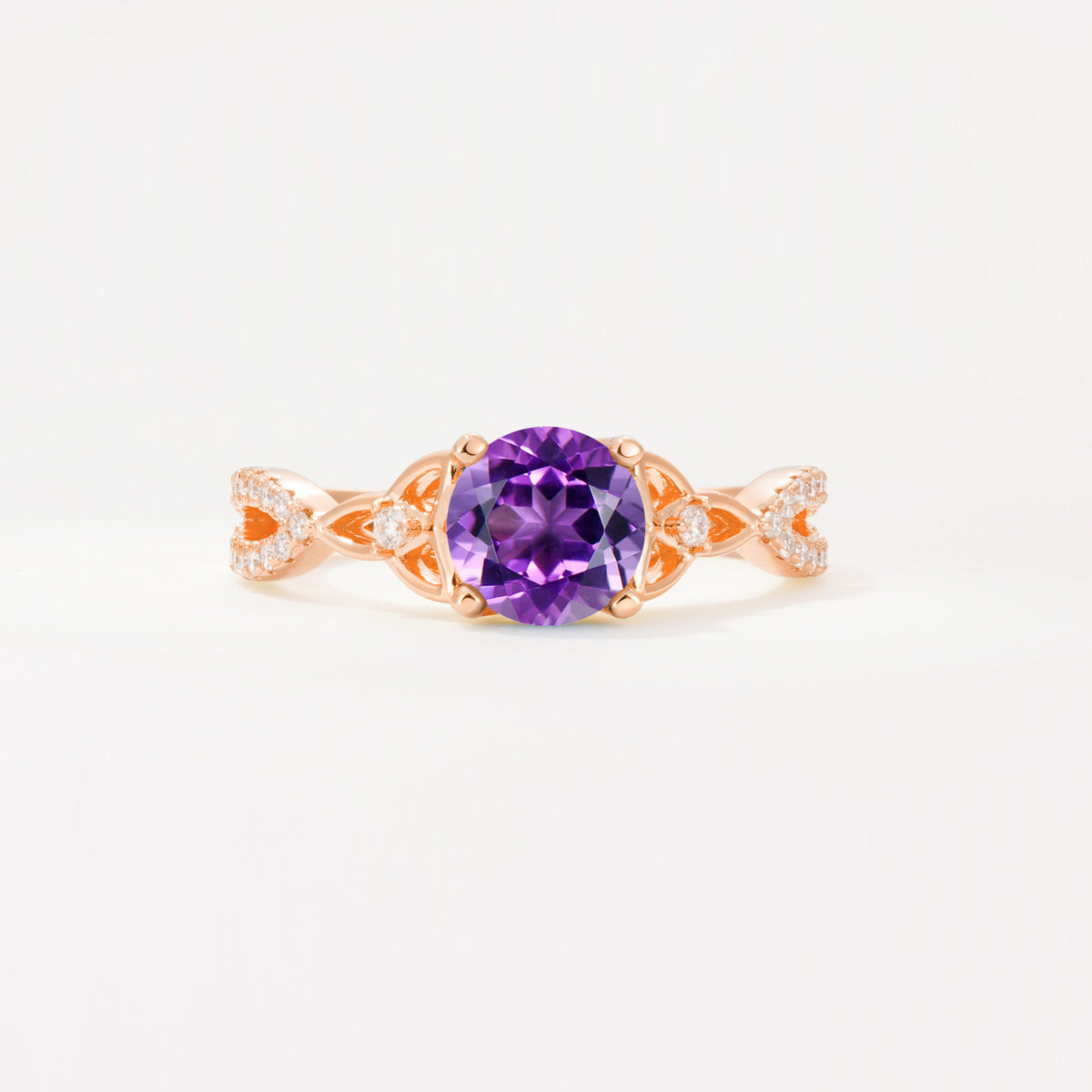 SR11137 Amethyst Ring - Additional view