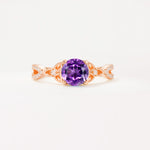SR11137 Amethyst Ring - Additional view