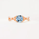 SR11137 Aquamarine Ring - Additional view