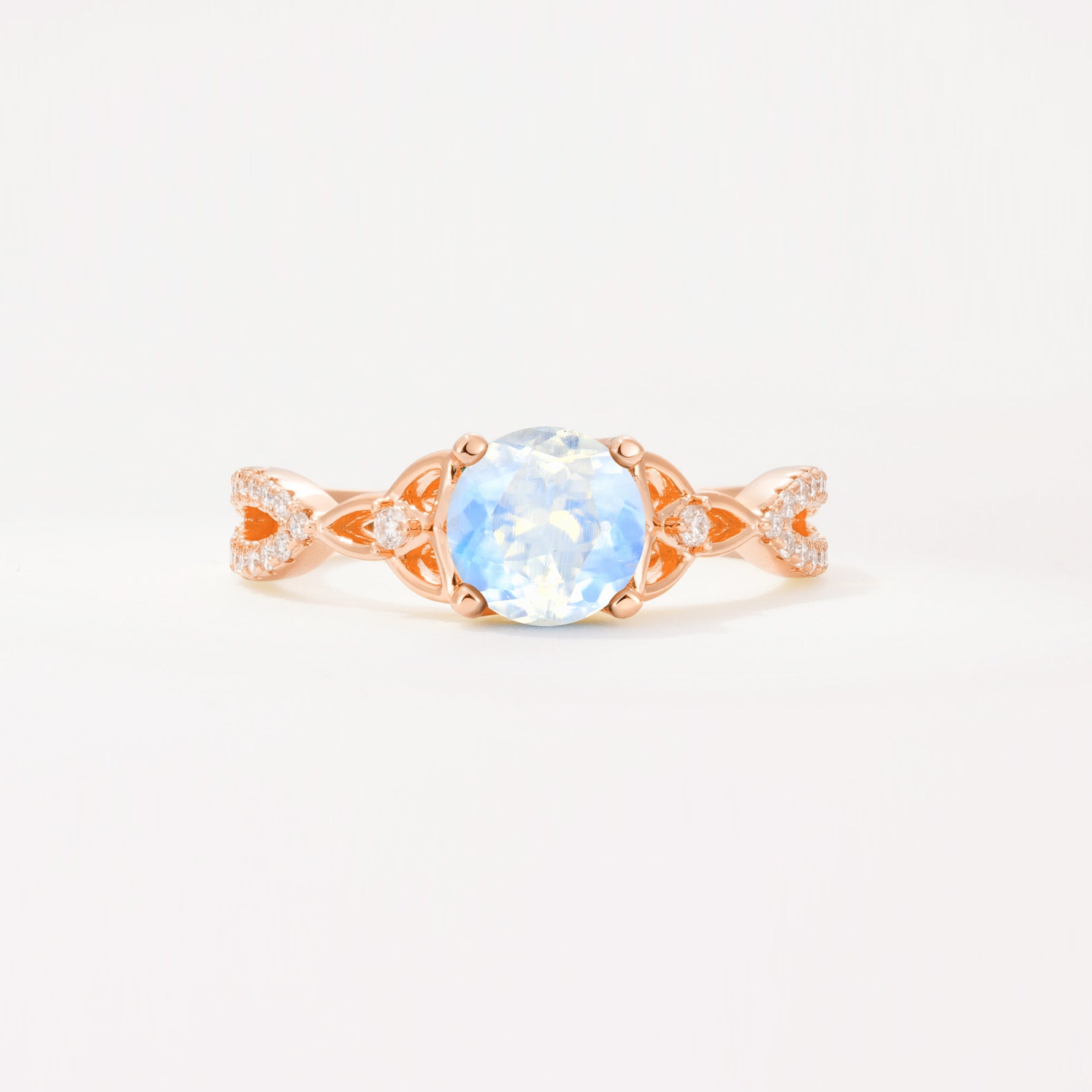 SR11137 Moonstone Ring - Additional view