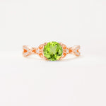 SR11137 Peridot Ring - Additional view