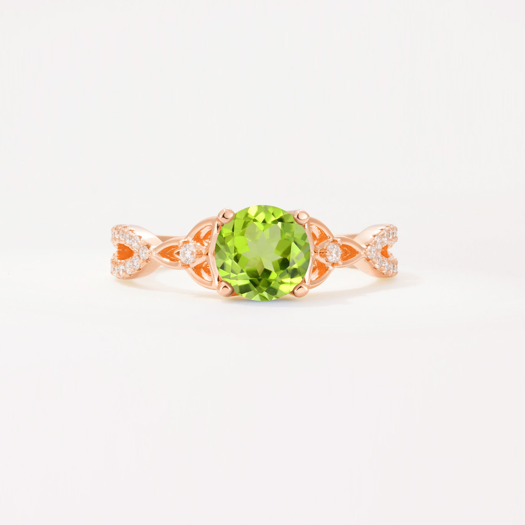 SR11137 Peridot Ring - Additional view
