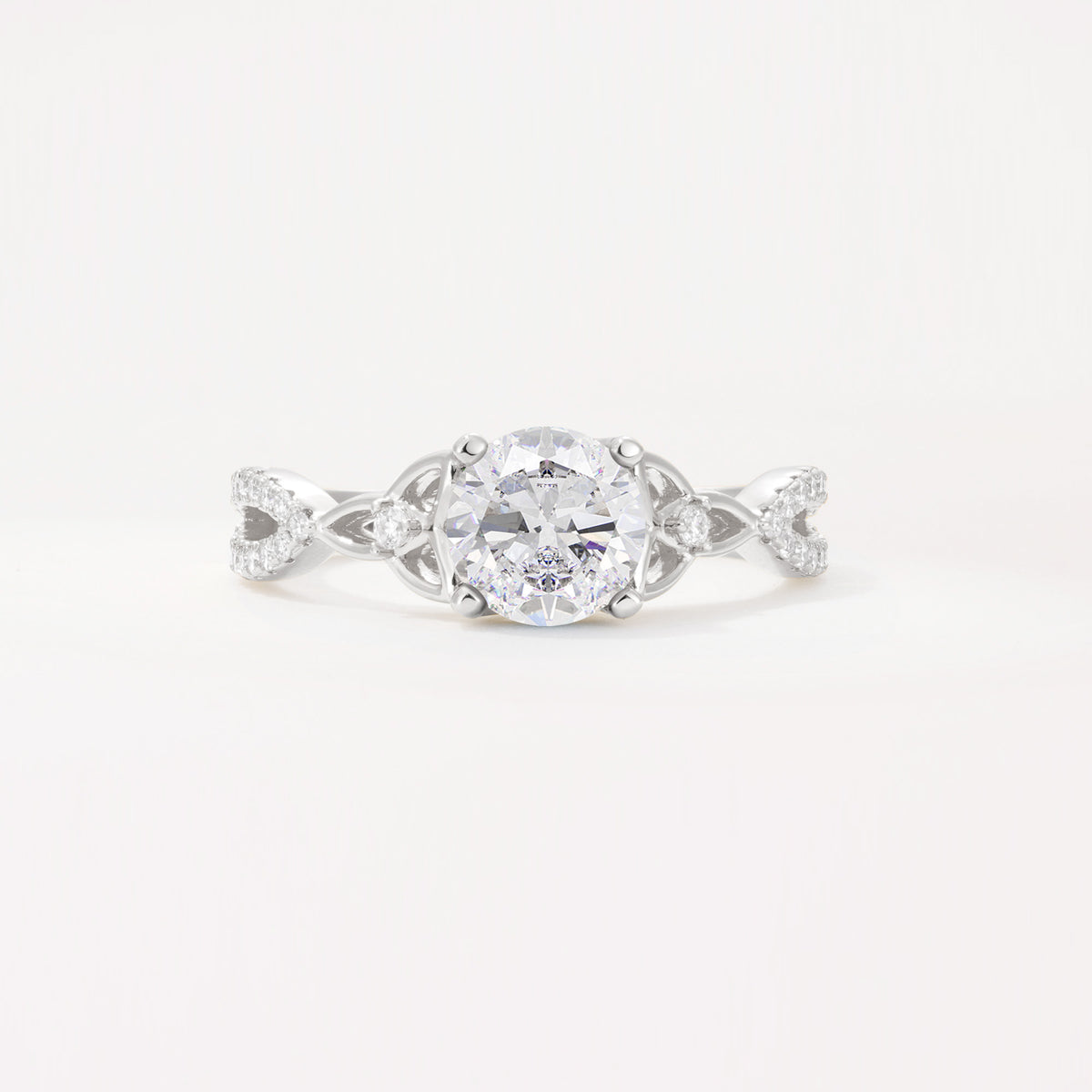 SR11137 Moissanite Ring - Additional view