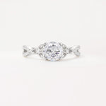 SR11137 Moissanite Ring - Additional view