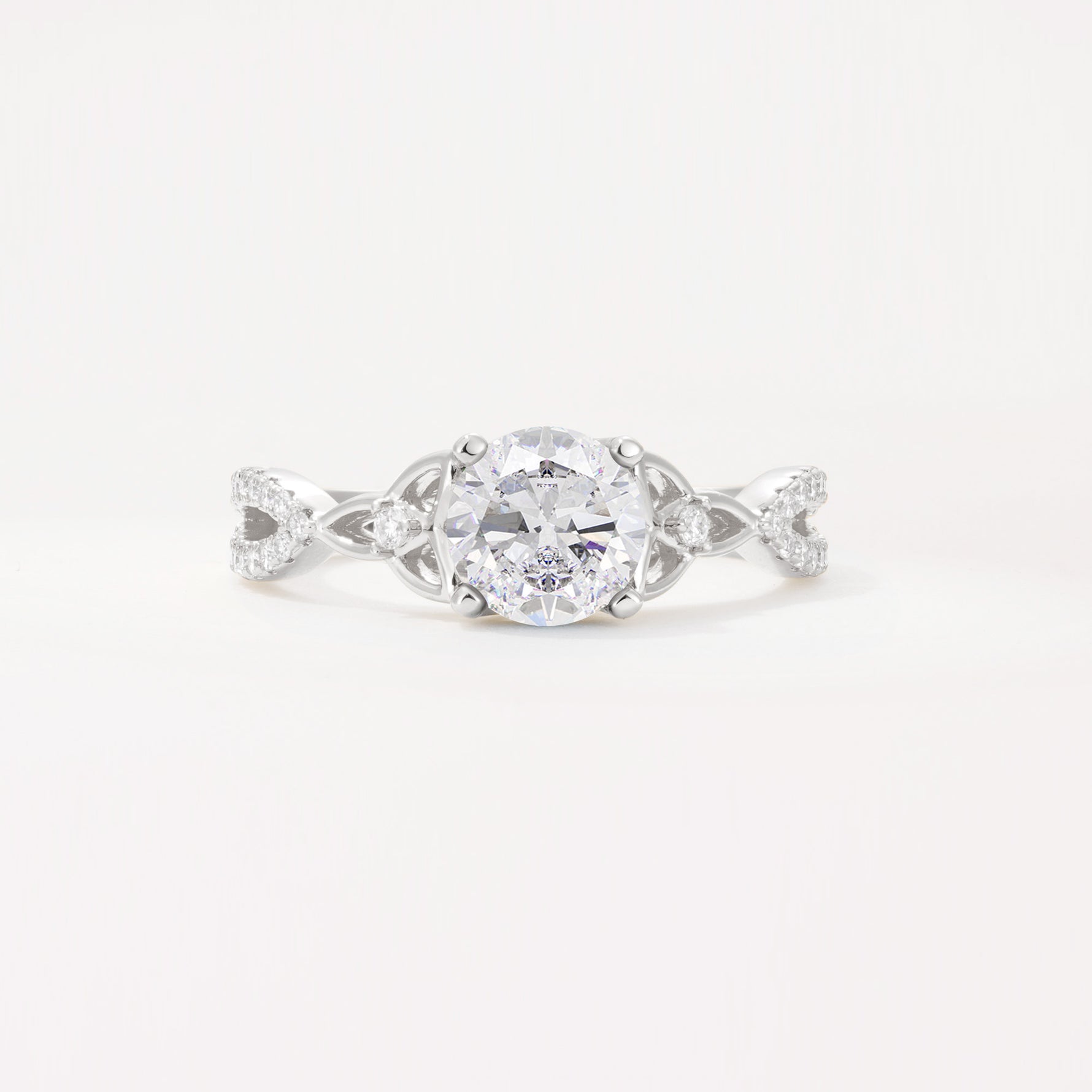 SR11137 Moissanite Ring - Additional view