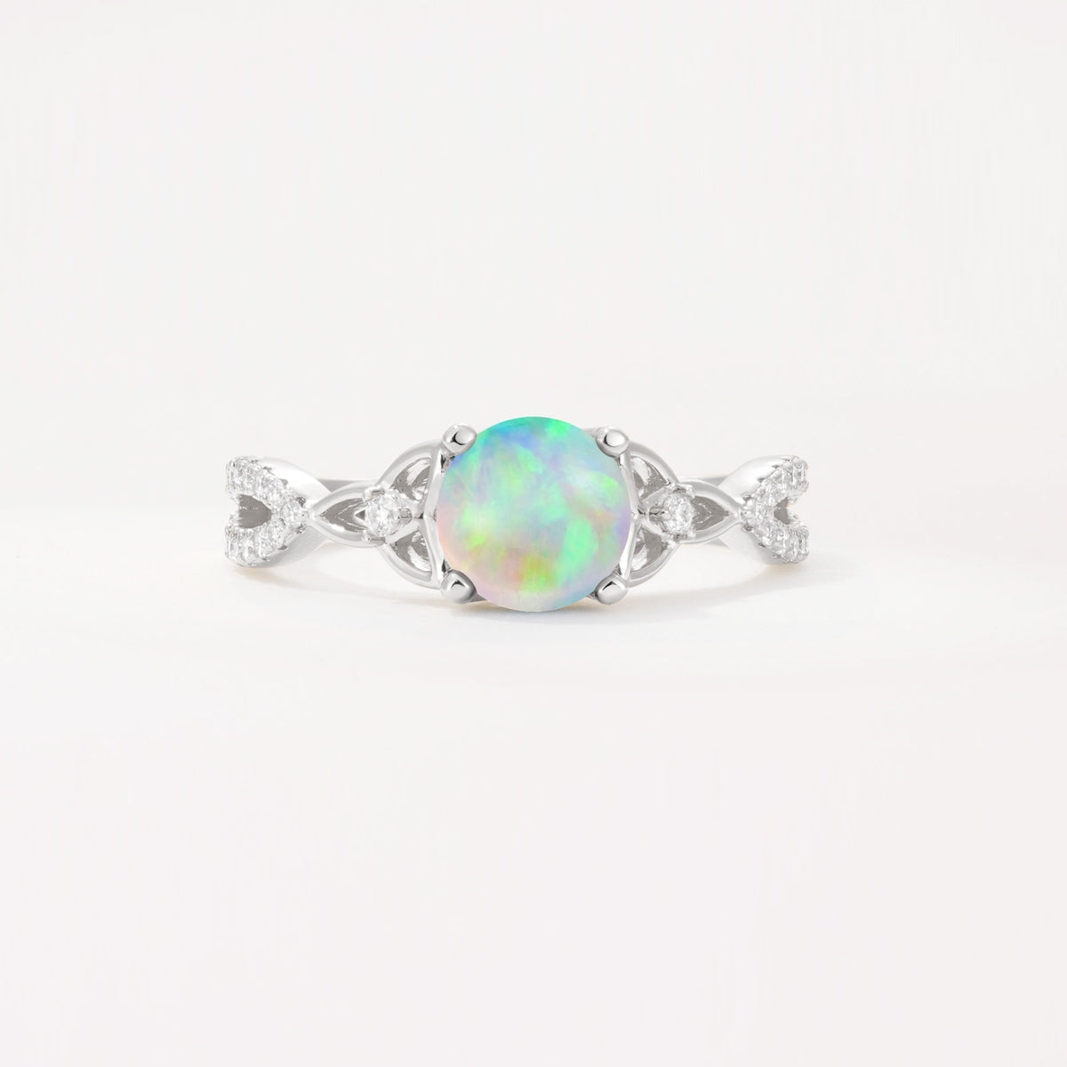 SR11137 Fire Opal Ring - Additional view