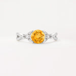 SR11137 Citrine Ring - Additional view