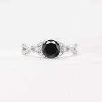 SR11137 Black Onyx Ring - Additional view
