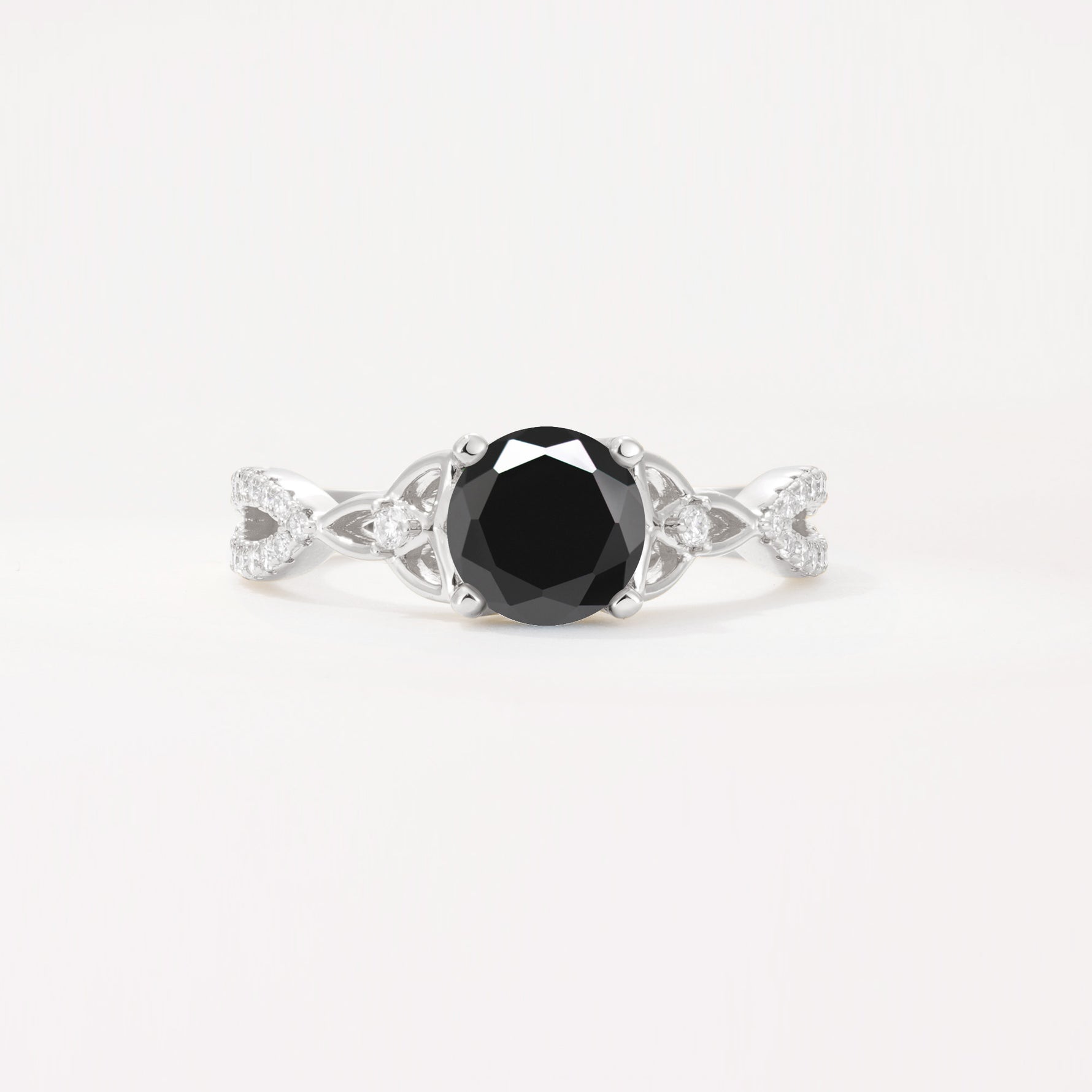 SR11137 Black Onyx Ring - Additional view