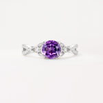 SR11137 Amethyst Ring - Additional view