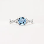SR11137 Aquamarine Ring - Additional view