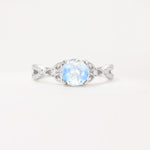 SR11137 Moonstone Ring - Additional view