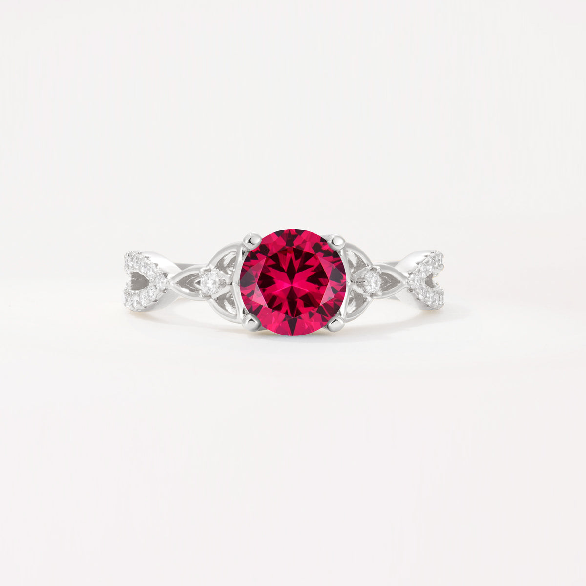SR11137 Ruby Ring - Additional view