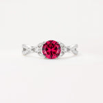 SR11137 Ruby Ring - Additional view