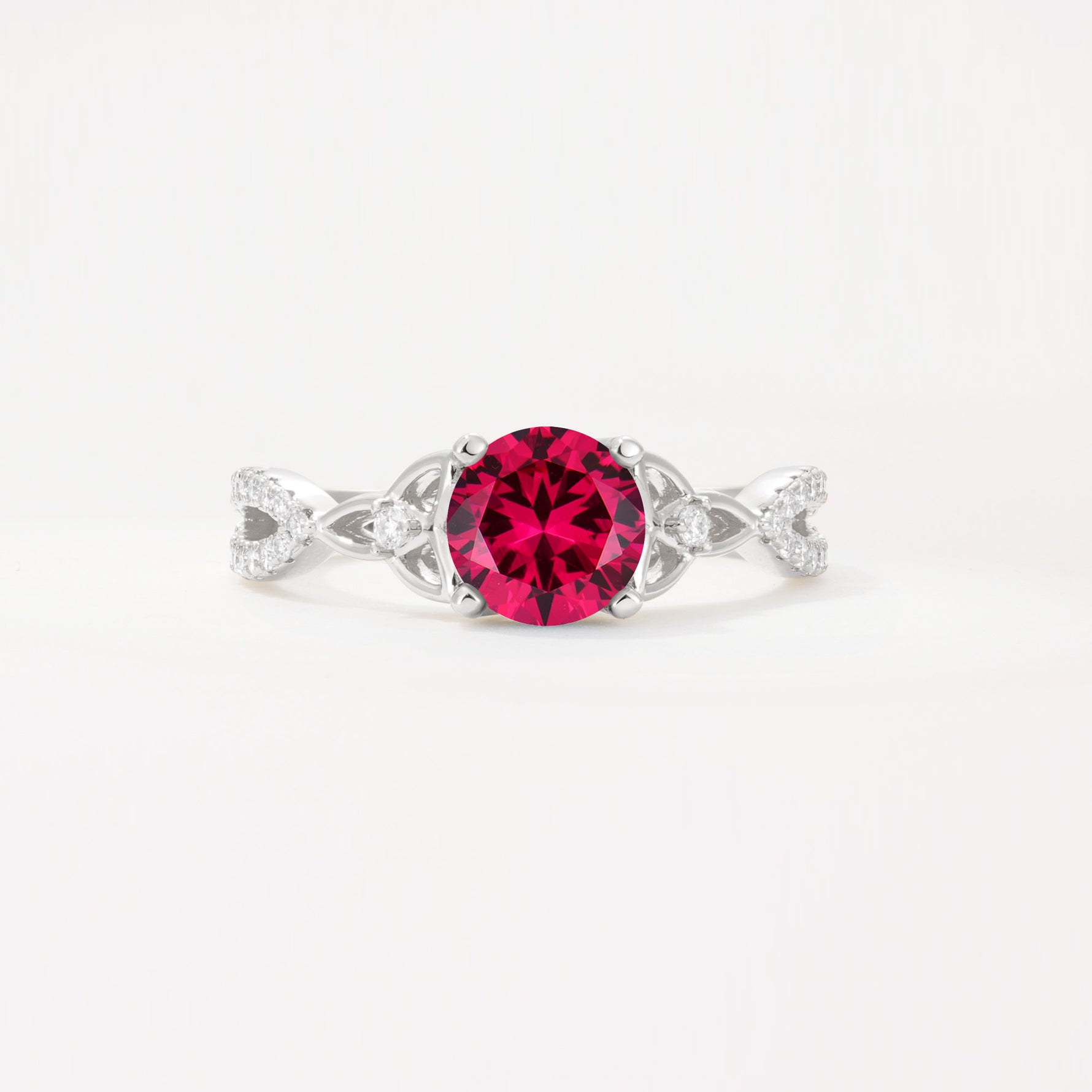 SR11137 Ruby Ring - Additional view