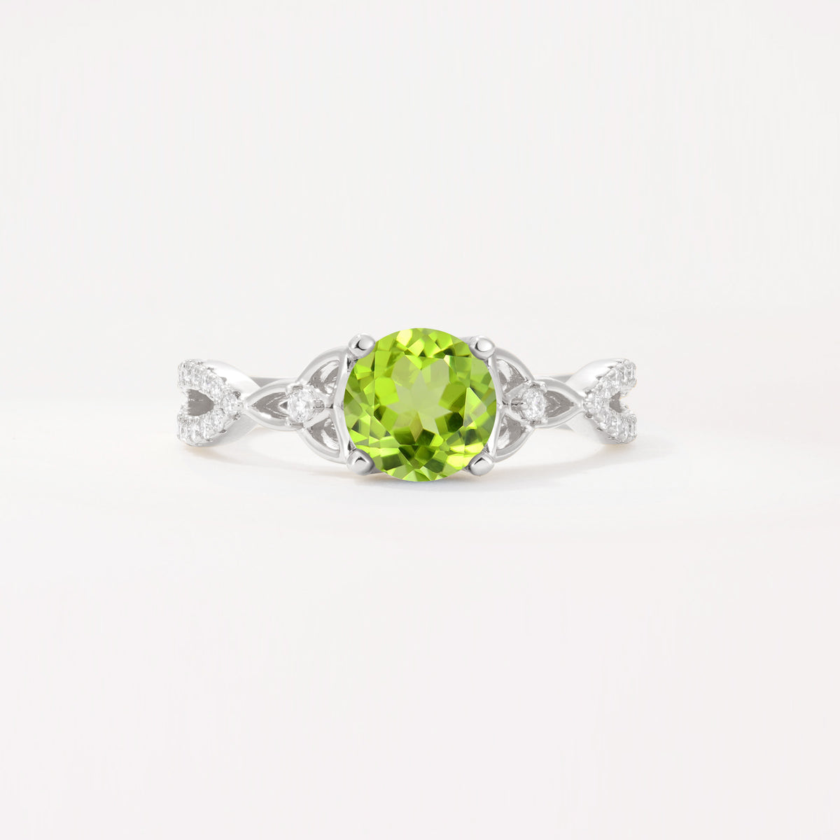 SR11137 Peridot Ring - Additional view