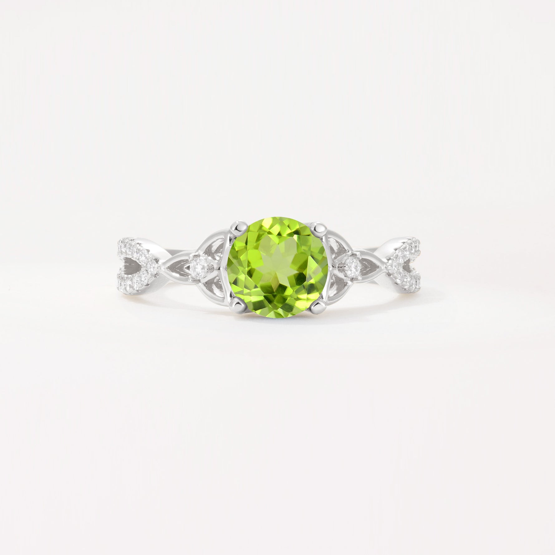 SR11137 Peridot Ring - Additional view