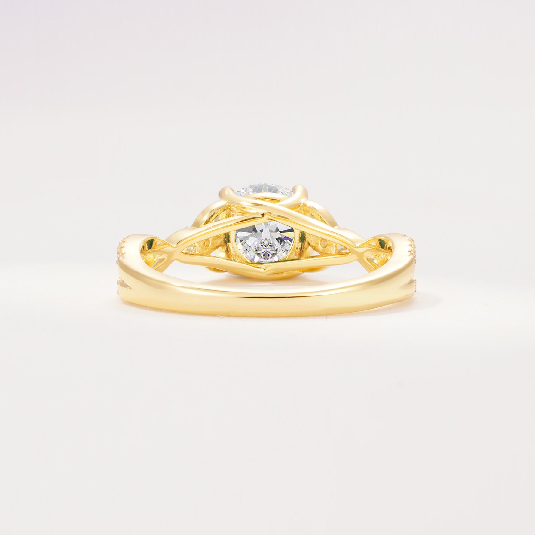 SR11137 Moissanite Ring - Additional view