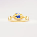 SR11137 Sapphire Ring - Additional view