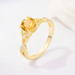 SR11137 Citrine Ring - Additional view