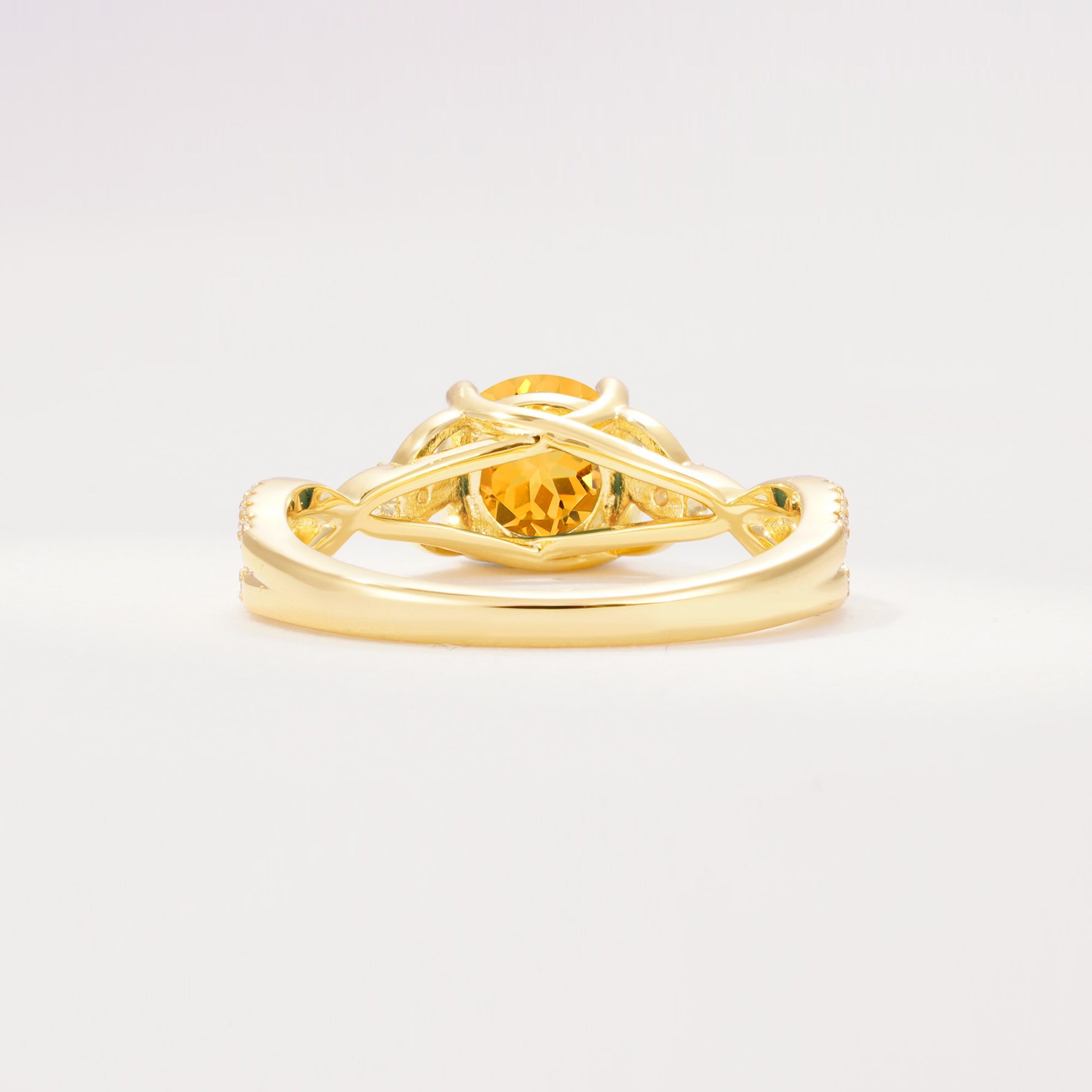 SR11137 Citrine Ring - Additional view