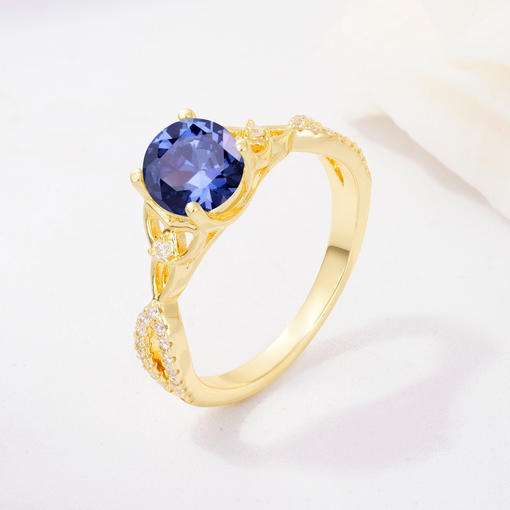 SR11137 Tanzanite Ring - Additional view