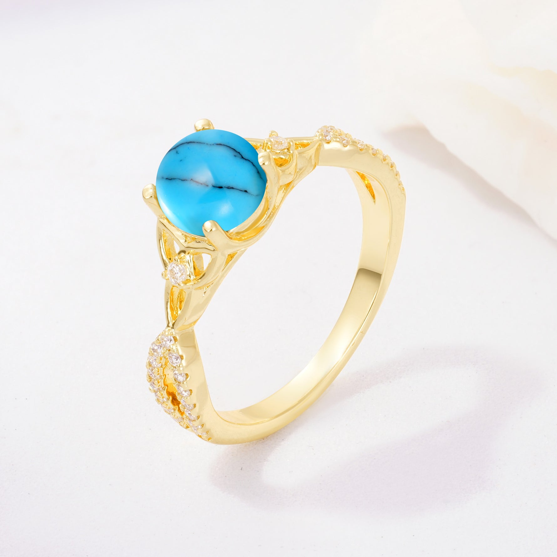 SR11137 Turquoise Ring - Additional view