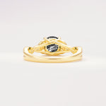 SR11137 Black Rutilated Quartz Ring - Additional view