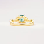 SR11137 Moss Agate Ring - Additional view