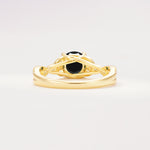 SR11137 Black Onyx Ring - Additional view