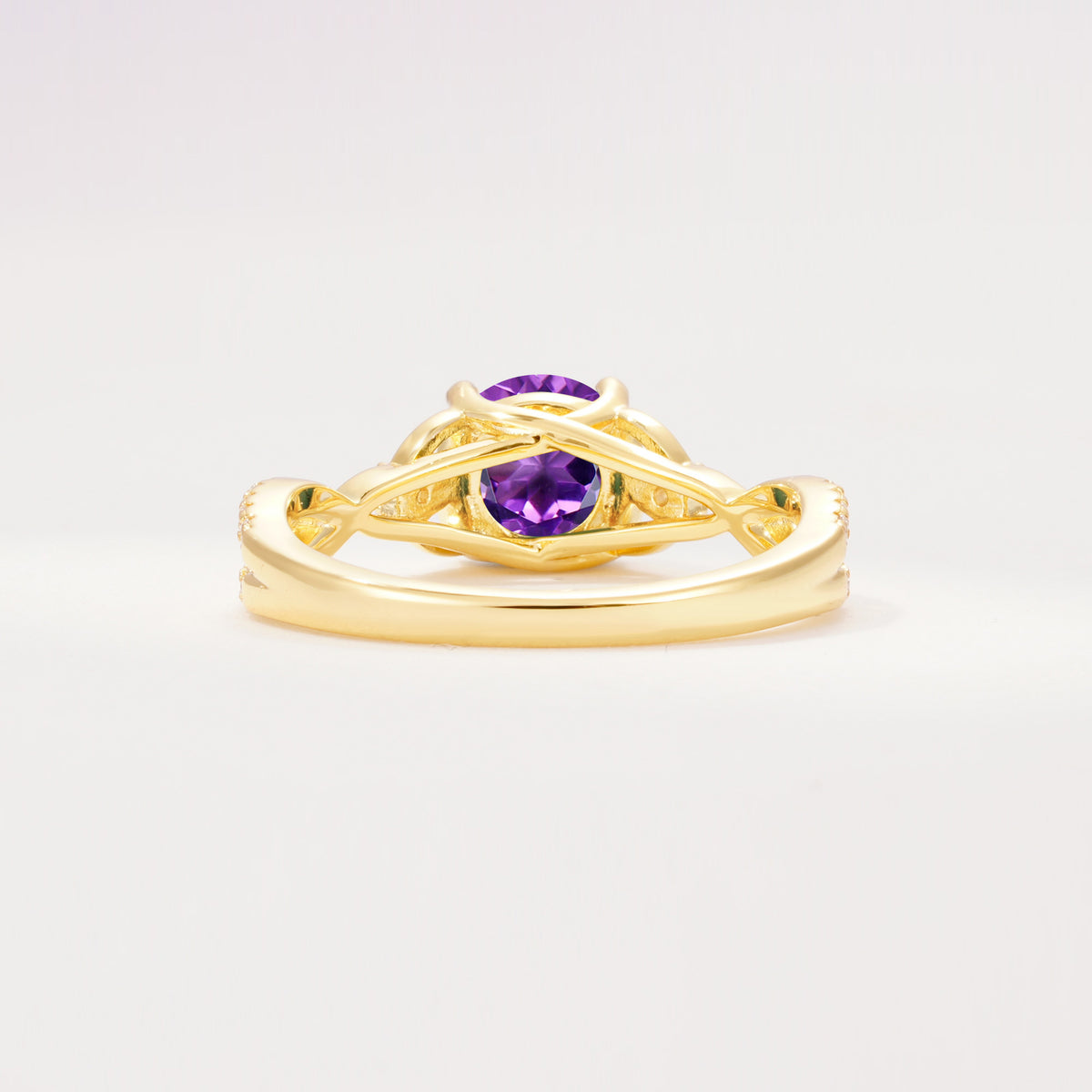 SR11137 Amethyst Ring - Additional view