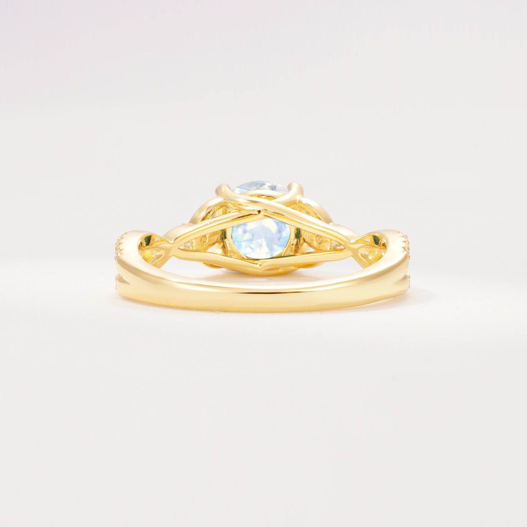 SR11137 Moonstone Ring - Additional view