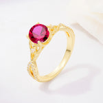 SR11137 Ruby Ring - Additional view